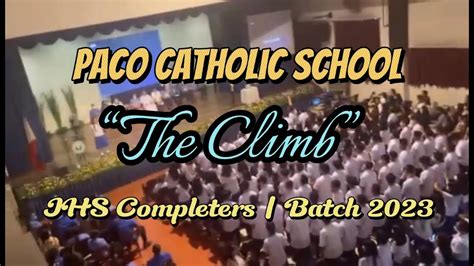 Paco Catholic School Hymn Music Video .